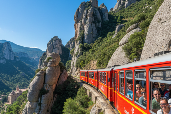 Barcelona to Montserrat Guided Tour with Tickets Included