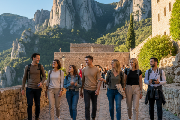 Barcelona to Montserrat Guided Tour with Tickets Included
